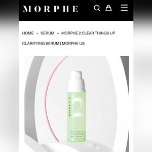 MORPHE M2 CLEAR THINGS UP CLARIFYING SERUM NWOB